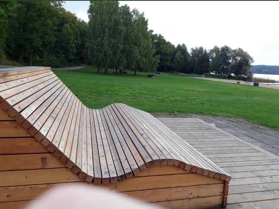 Close To The Metro And The Beach!!! With A View Of The Scandinavian Forest Stockholm Eksteriør billede